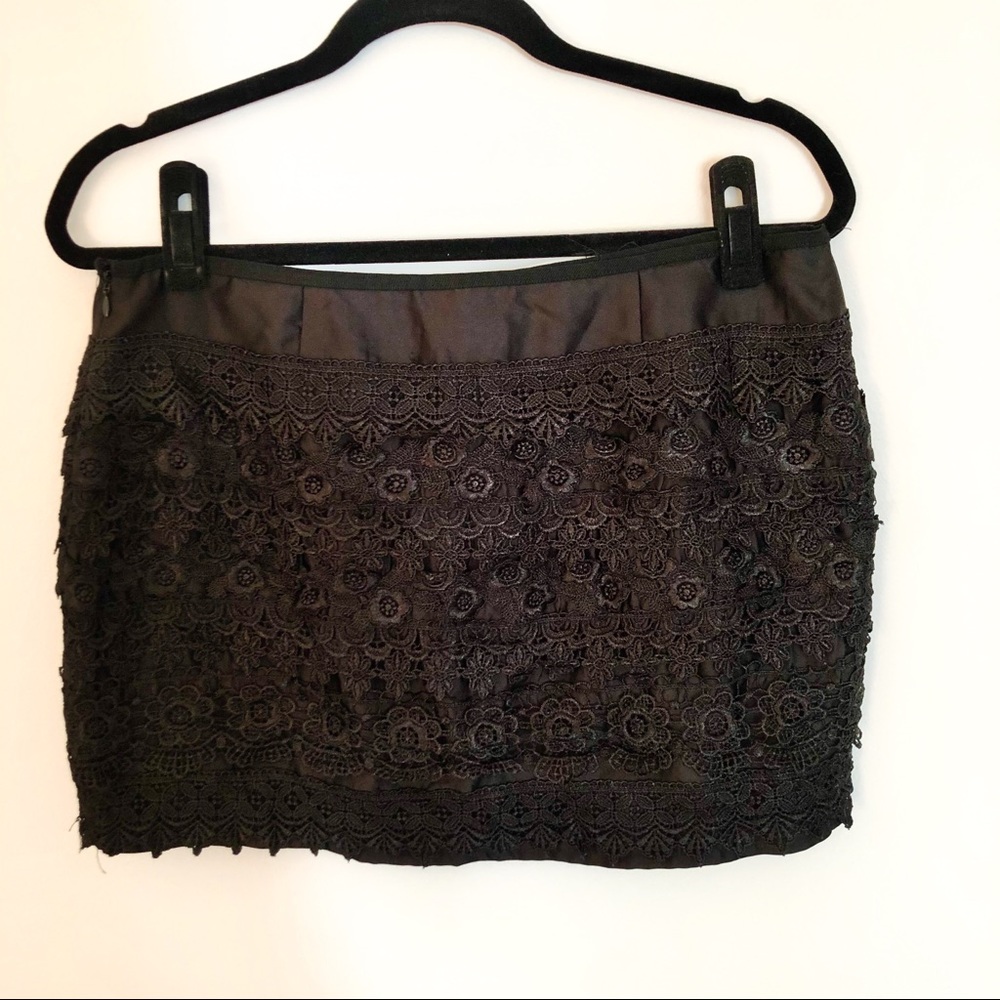 Sans Souci Lace Crochet Skirt